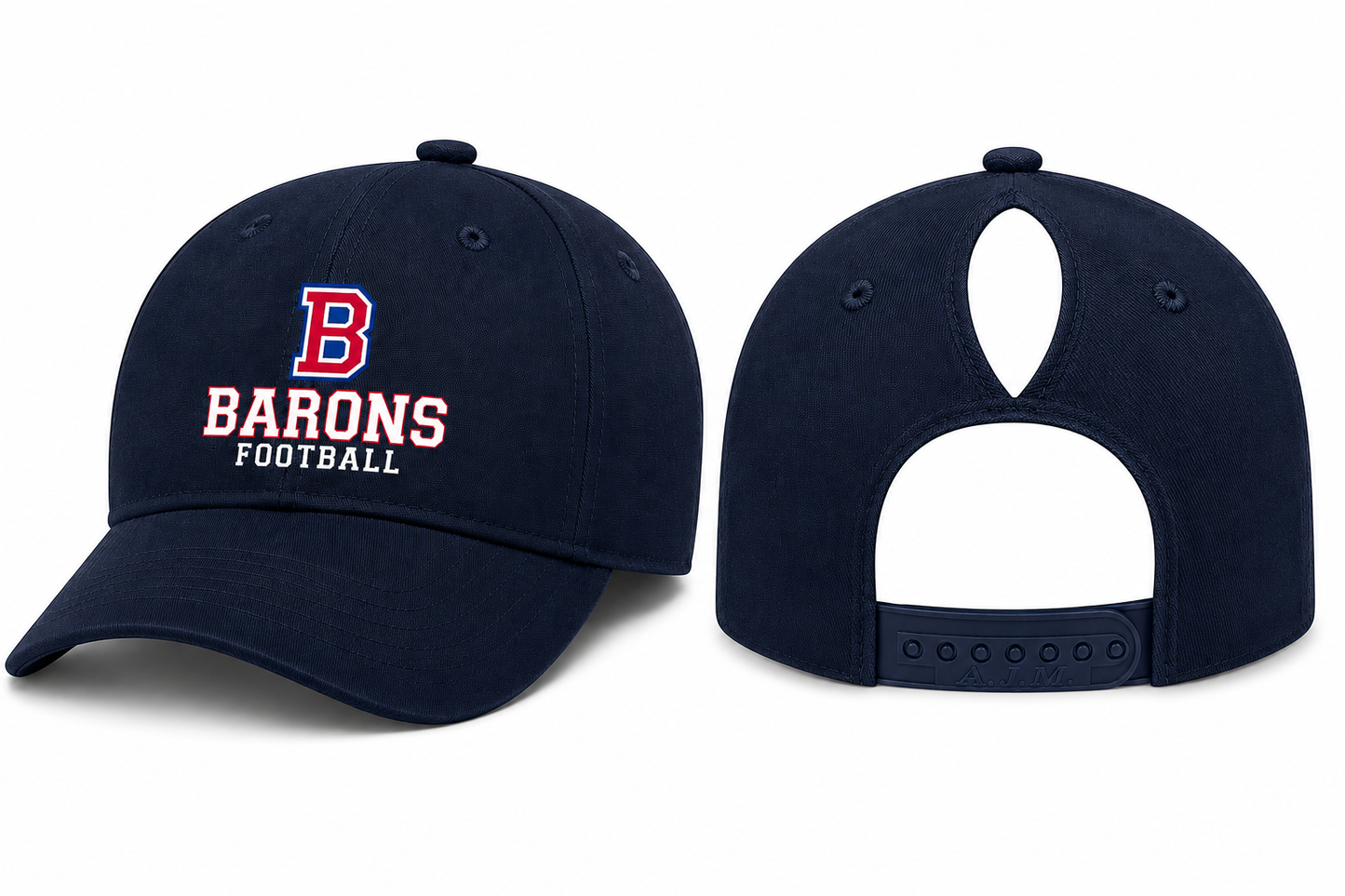 Casquette pour femmes pour queue de cheval - logo Barons