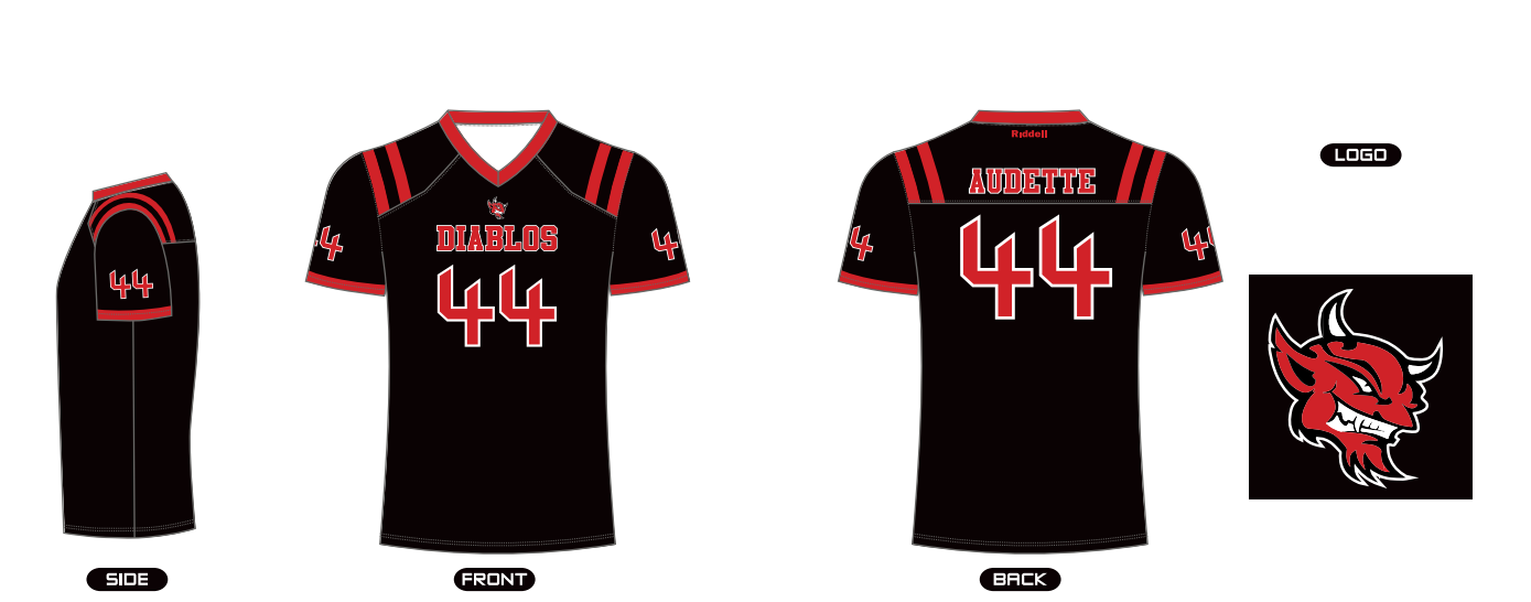 Chandail réplique personalisé unisexe / Peronalized replica jersey unisex