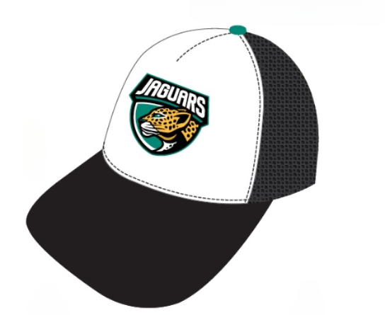 Casquette Sport Blanc et Noir Jaguars!