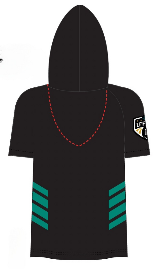 Chandail capuchon manches longues unisexe Jaguars