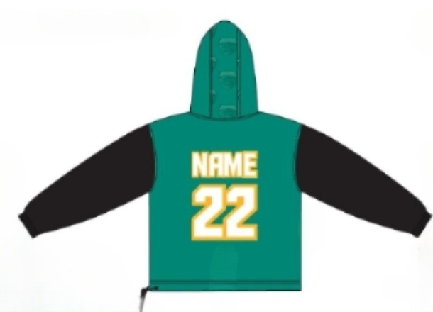 Manteau 1/4 de zip de pluie unisexe Jaguars personalisable