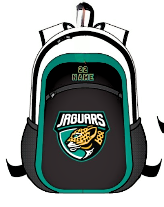 Sac à dos Jaguars personalisable!