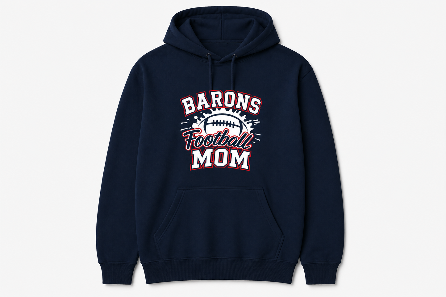 Kangourou Football Mom - Bleu foncé