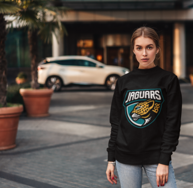 Manches longues Jaguars 100% polyester