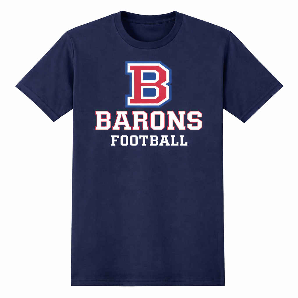T-shirt Barons Football - Bleu foncé