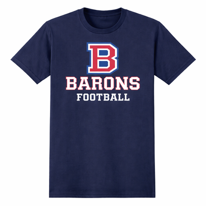 T-shirt Barons Football - Bleu foncé