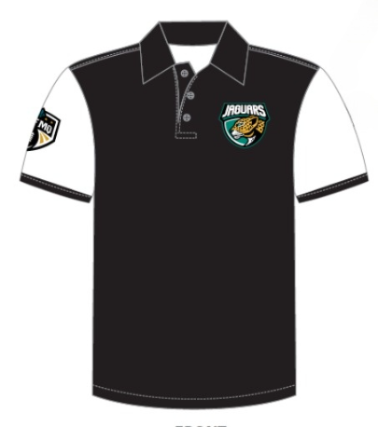 Polo des Jaguars Noir & Blanc - Homme