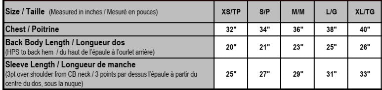 T-shirt manches longues 100% polyester